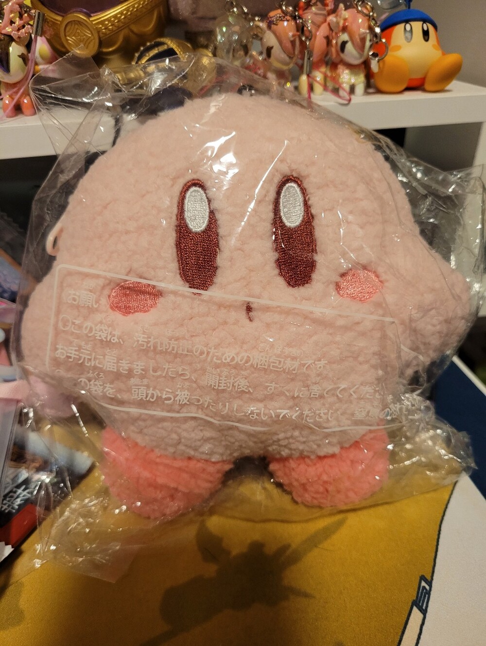 Kirby Moflat Plush Pass Case Nintendo